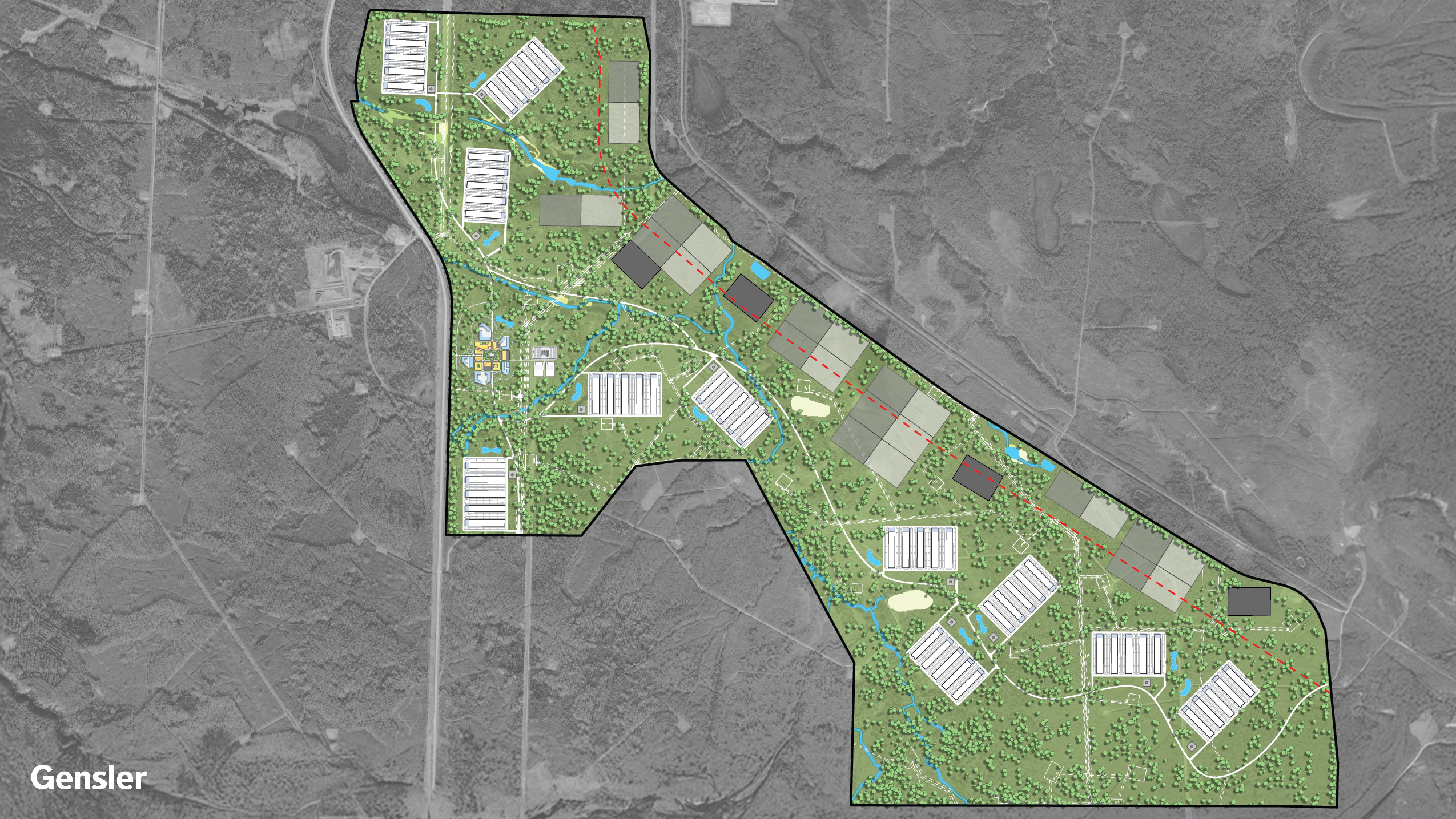 Proposed plan of Wonder Valley’s data centre 
