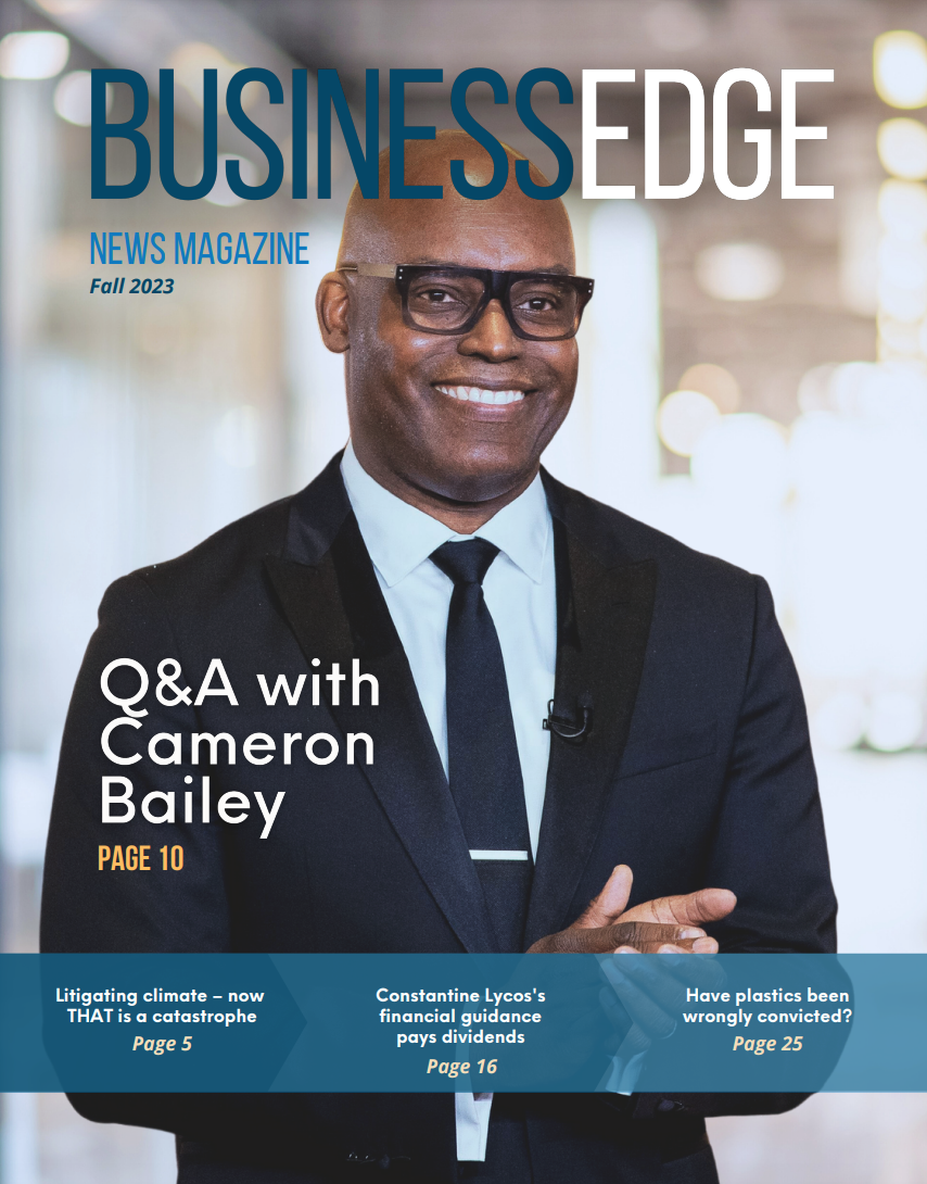 Cover of Fall 2023 for Business Edge
